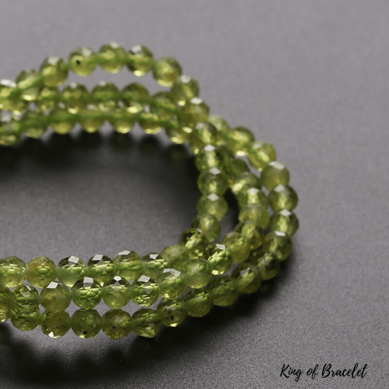 Bracelet Facett¨¦ en P¨¦ridot