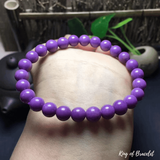 Bracelet en Phosphosid¨¦rite Violette