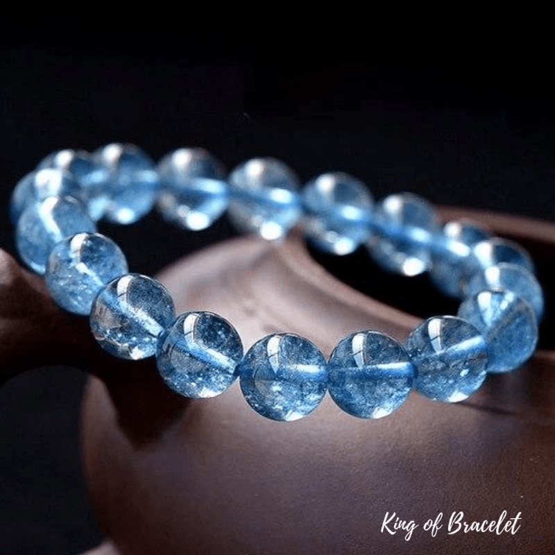 Bracelet en Quartz Bleu