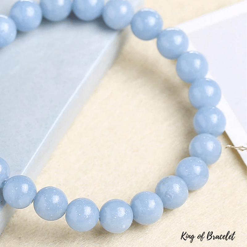 Bracelet en Ang¨¦lite Bleue