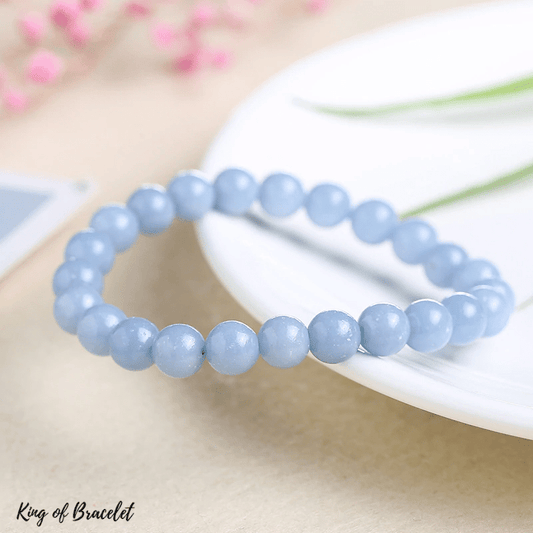 Bracelet en Ang¨¦lite Bleue