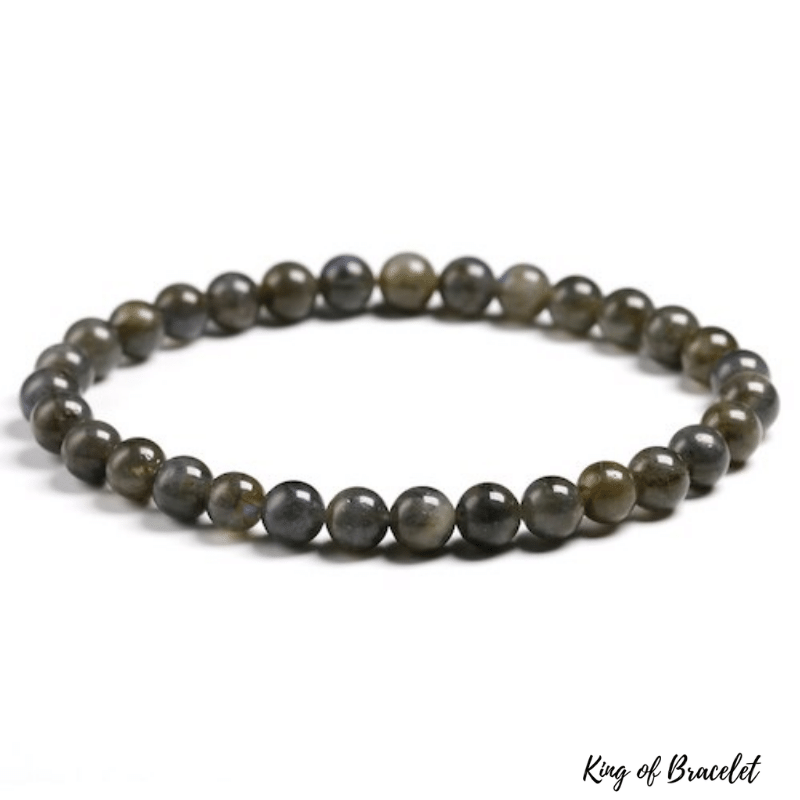 Bracelet en Labradorite Fonc¨¦e Qualit¨¦ AAA+