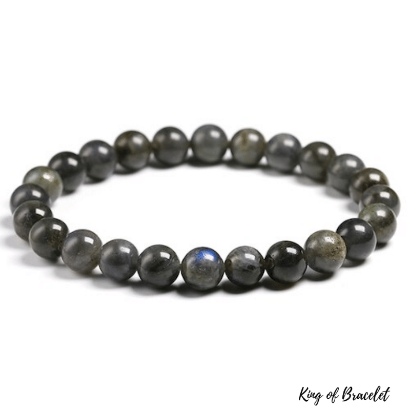 Bracelet en Labradorite Fonc¨¦e Qualit¨¦ AAA+