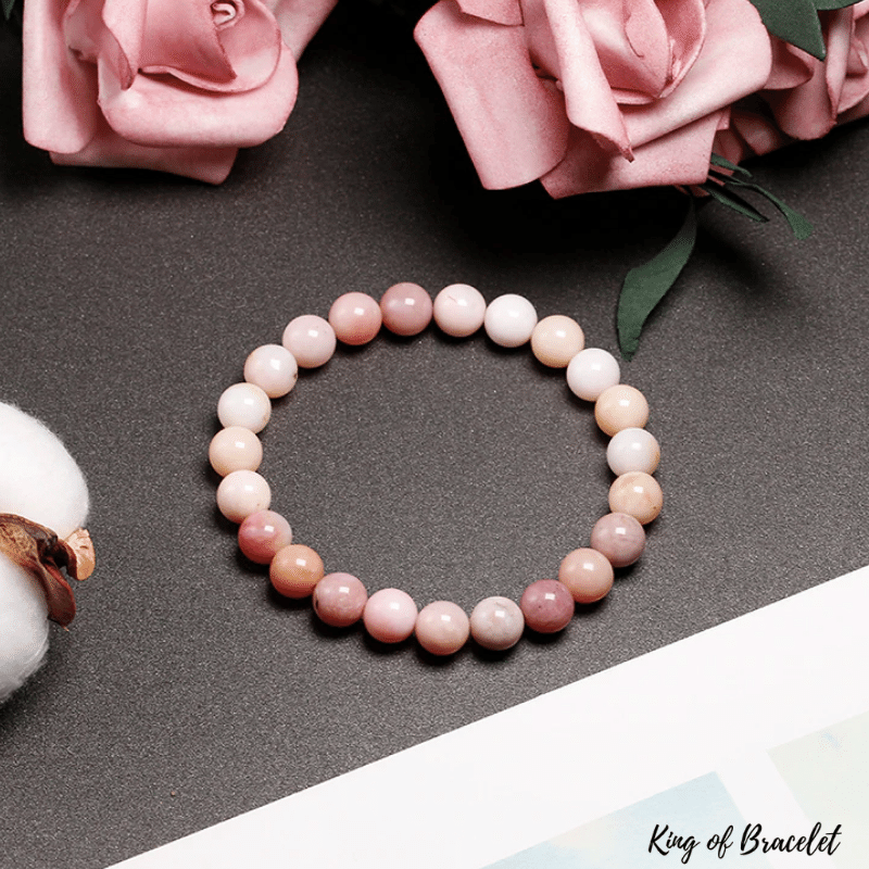 Bracelet en Opale Rose Qualit¨¦ AAA+