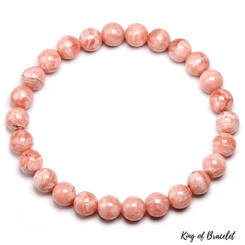 Bracelet en Rhodochrosite V¨¦ritable Qualit¨¦ AAA+