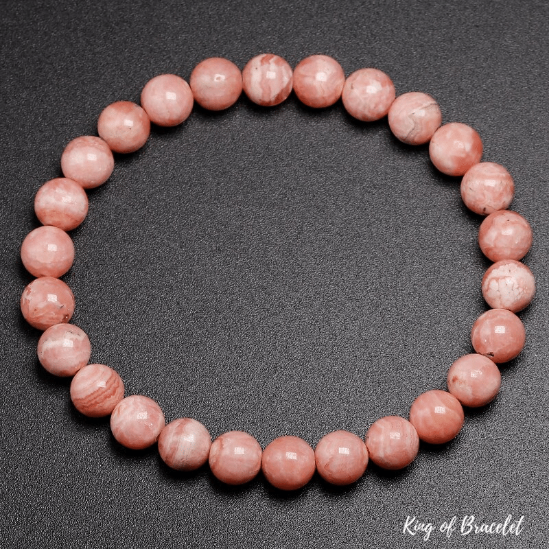 Bracelet en Rhodochrosite V¨¦ritable Qualit¨¦ AAA+