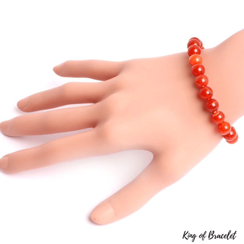 Bracelet en Sardonyx Rouge