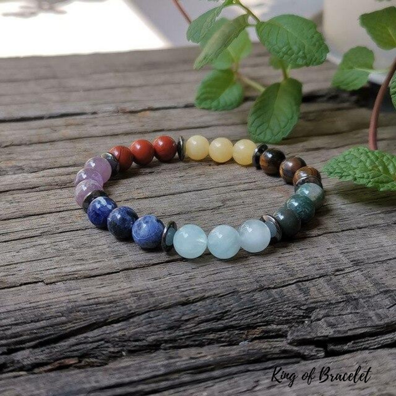 Bracelet 7 Chakras - Derni re Version