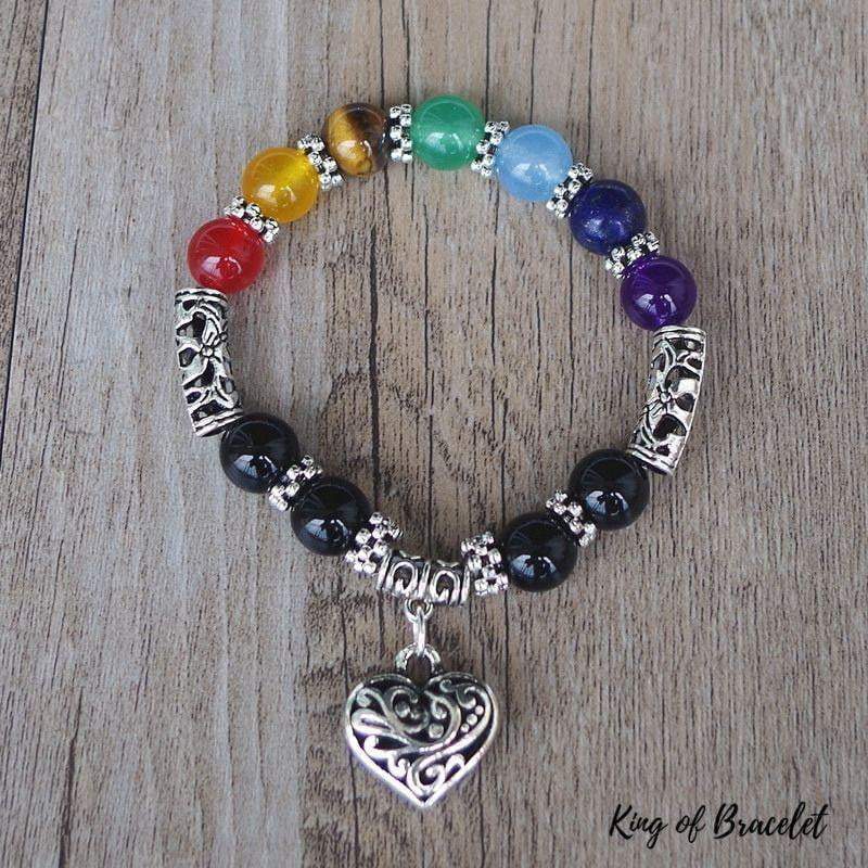 Bracelet 7 Chakras Gu¨¦rison et Amour