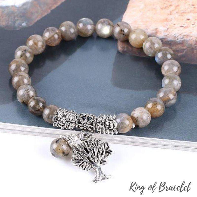 Bracelet Arbre de Vie en Labradorite