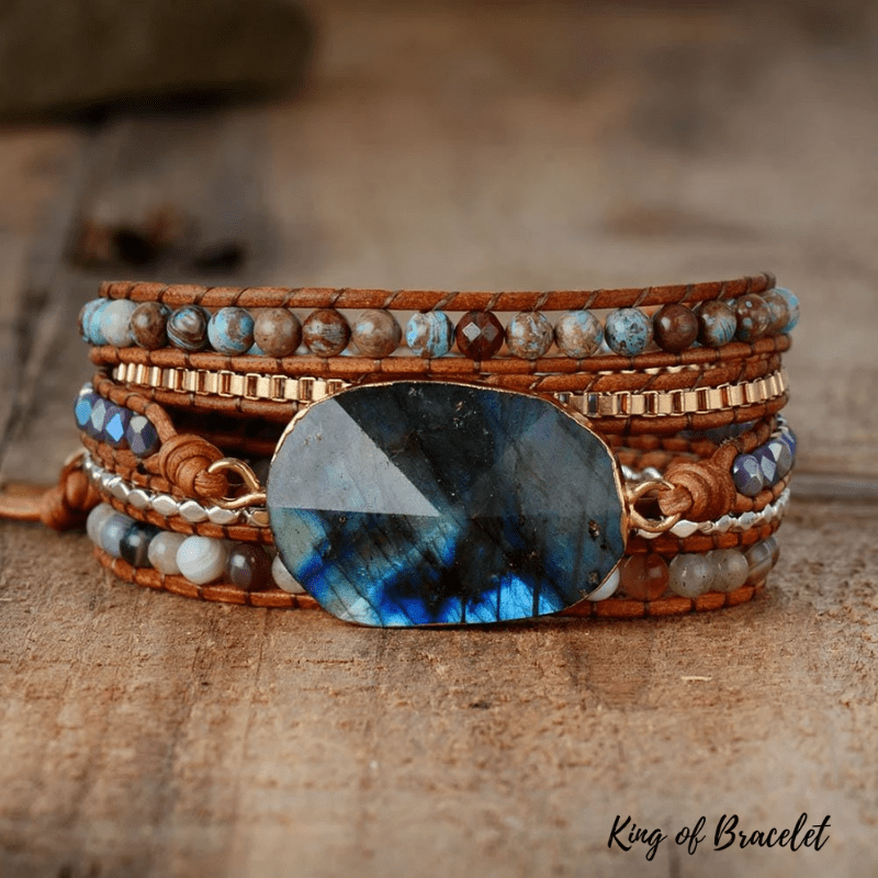 Bracelet Boh¨¨me Labradorite