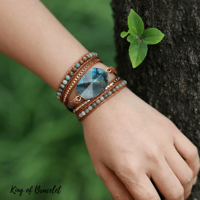 Bracelet Boh¨¨me Labradorite