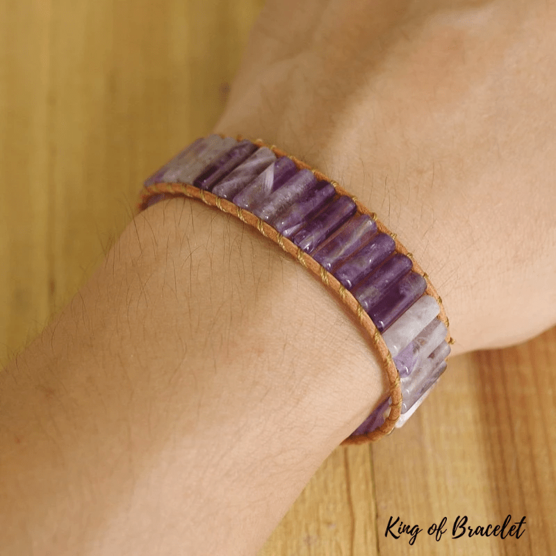 Bracelet Wrap en Am¨¦thyste