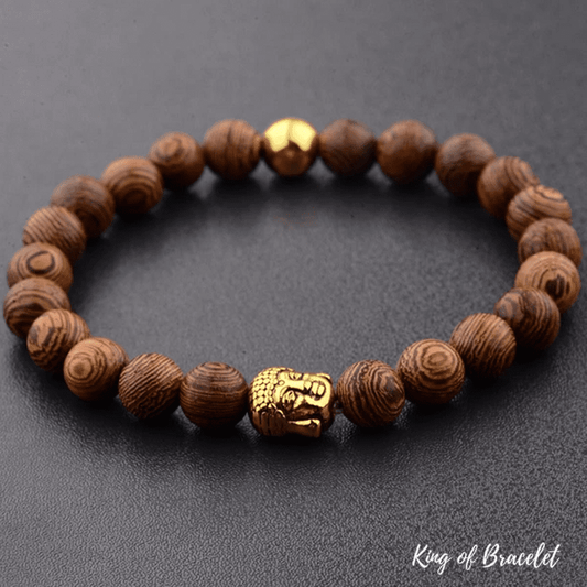 Bracelet Bouddhiste en Bois