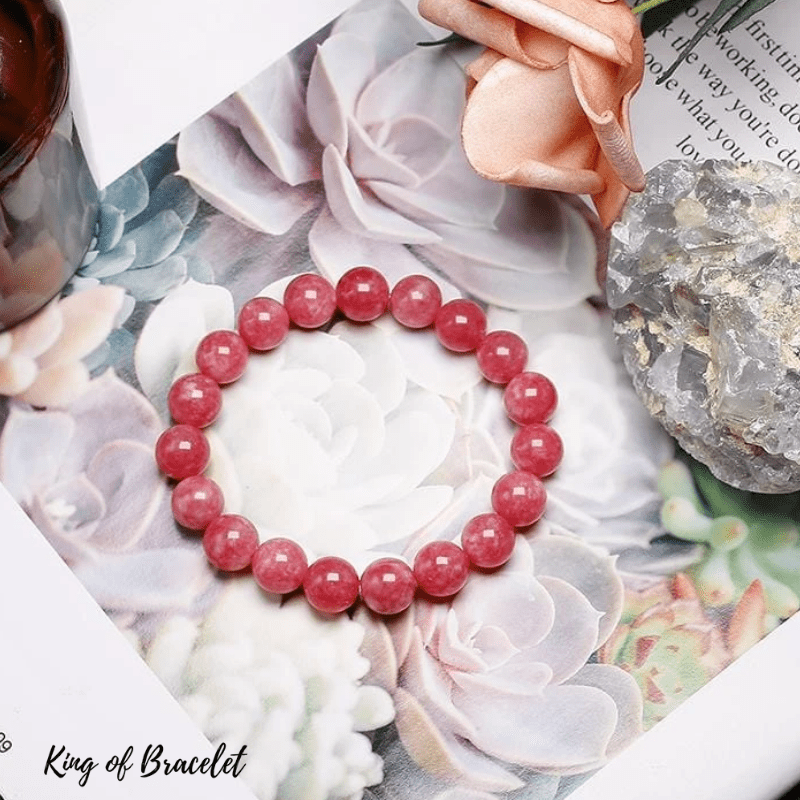 Bracelet en Rhodochrosite Qualit¨¦ AAA+