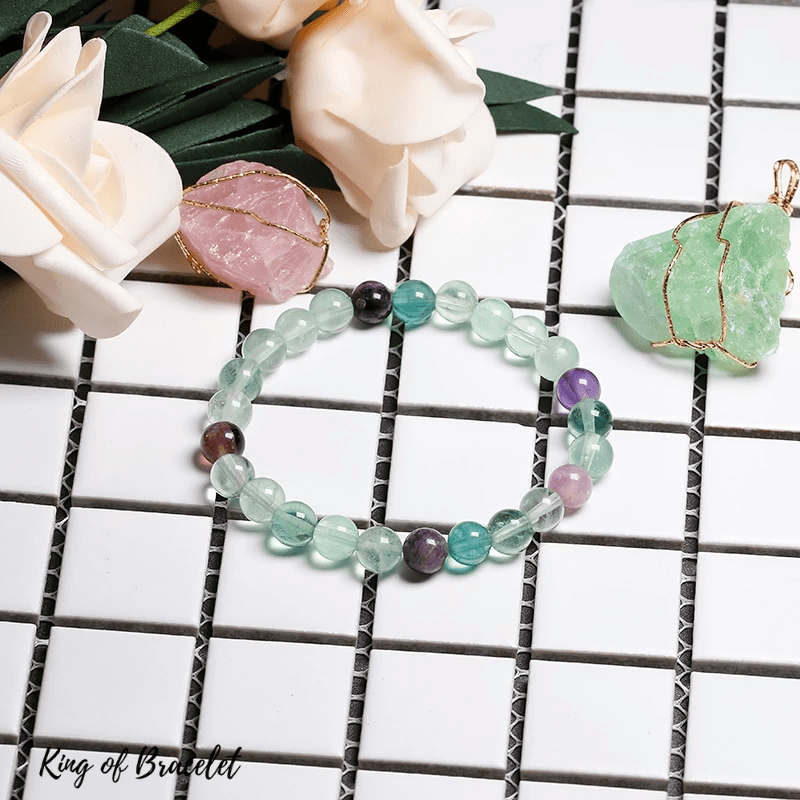 Bracelet en Fluorite Qualit¨¦ AAA+