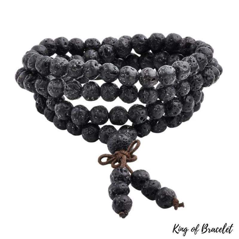 Bracelet Mala en Pierre de Lave