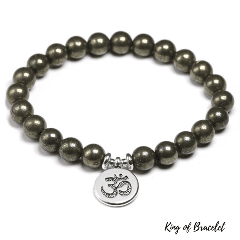 Bracelet Mala Tib¨¦tain en Pyrite