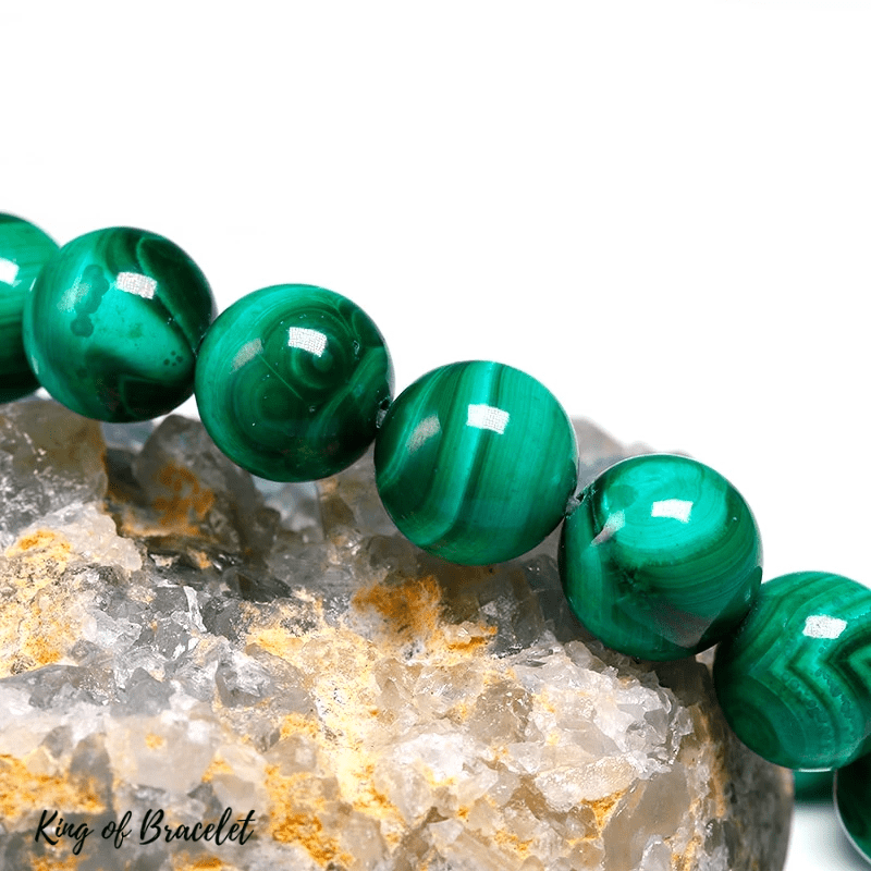 Bracelet en Malachite Qualit¨¦ AAA+