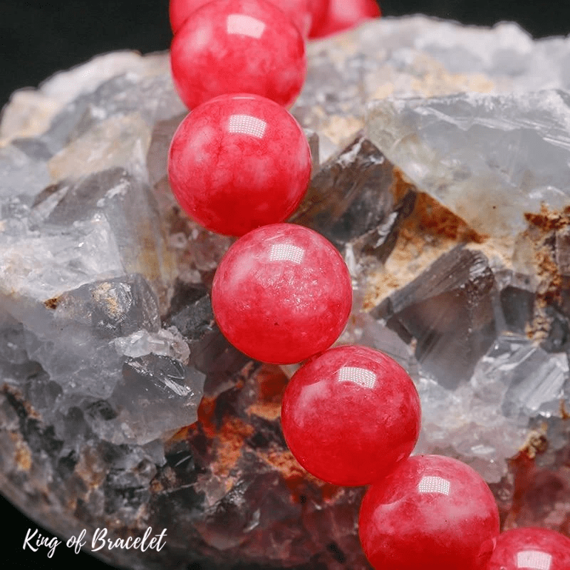 Bracelet en Rhodochrosite Qualit¨¦ AAA+