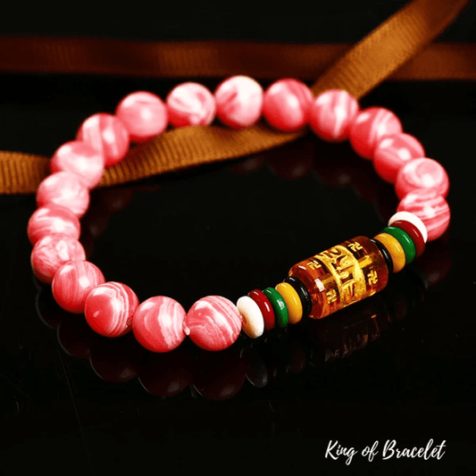 Bracelet Tib¨¦tain en Rhodochrosite