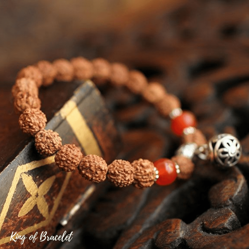 Bracelet Tib¨¦tain en Rudraksha