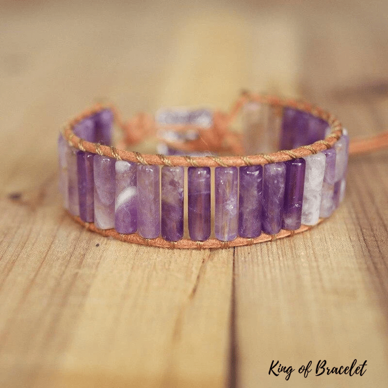 Bracelet Wrap en Am¨¦thyste