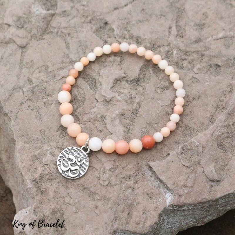 Bracelet Mala en Aventurine Rose