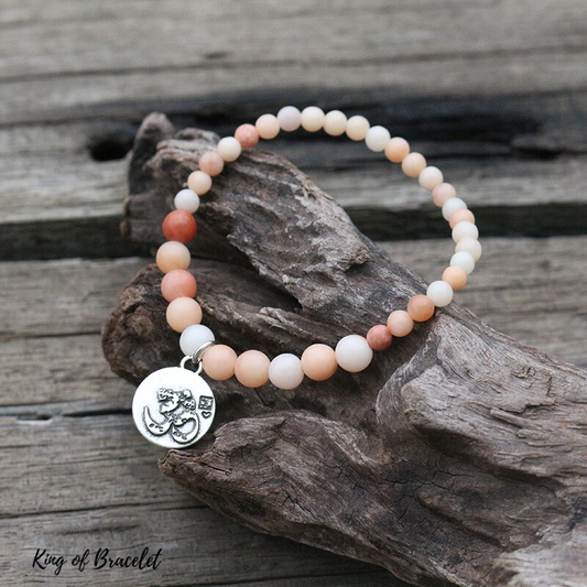 Bracelet Mala en Aventurine Rose