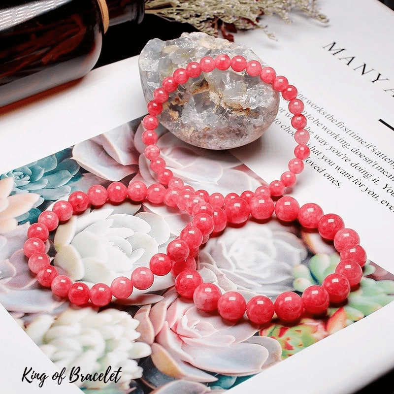 Bracelet en Rhodochrosite Qualit¨¦ AAA+