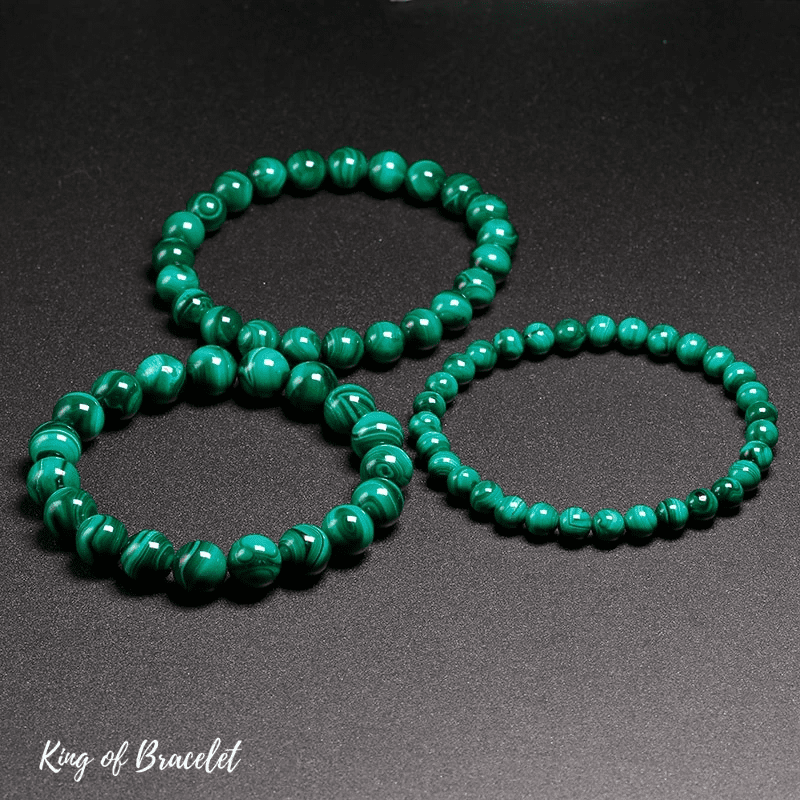 Bracelet en Malachite Qualit¨¦ AAA+